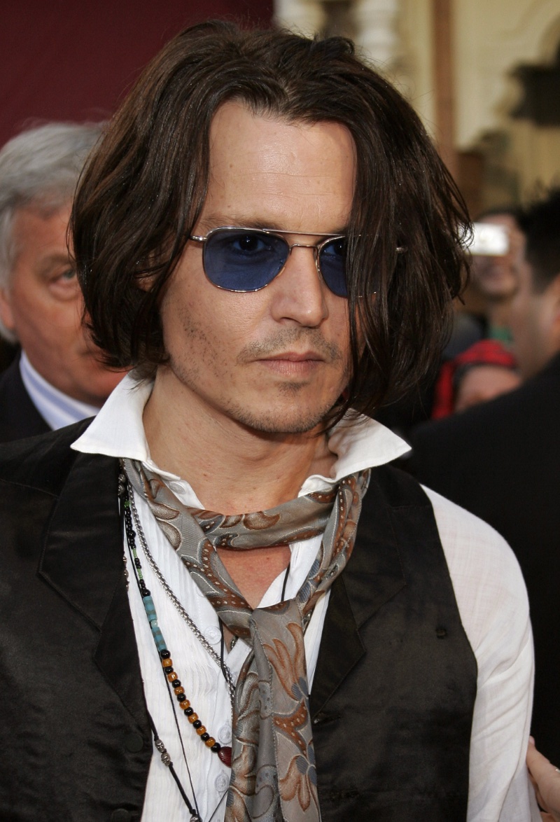 2000s Fashion Men Tinted Sunglasses Johnny Depp 2007