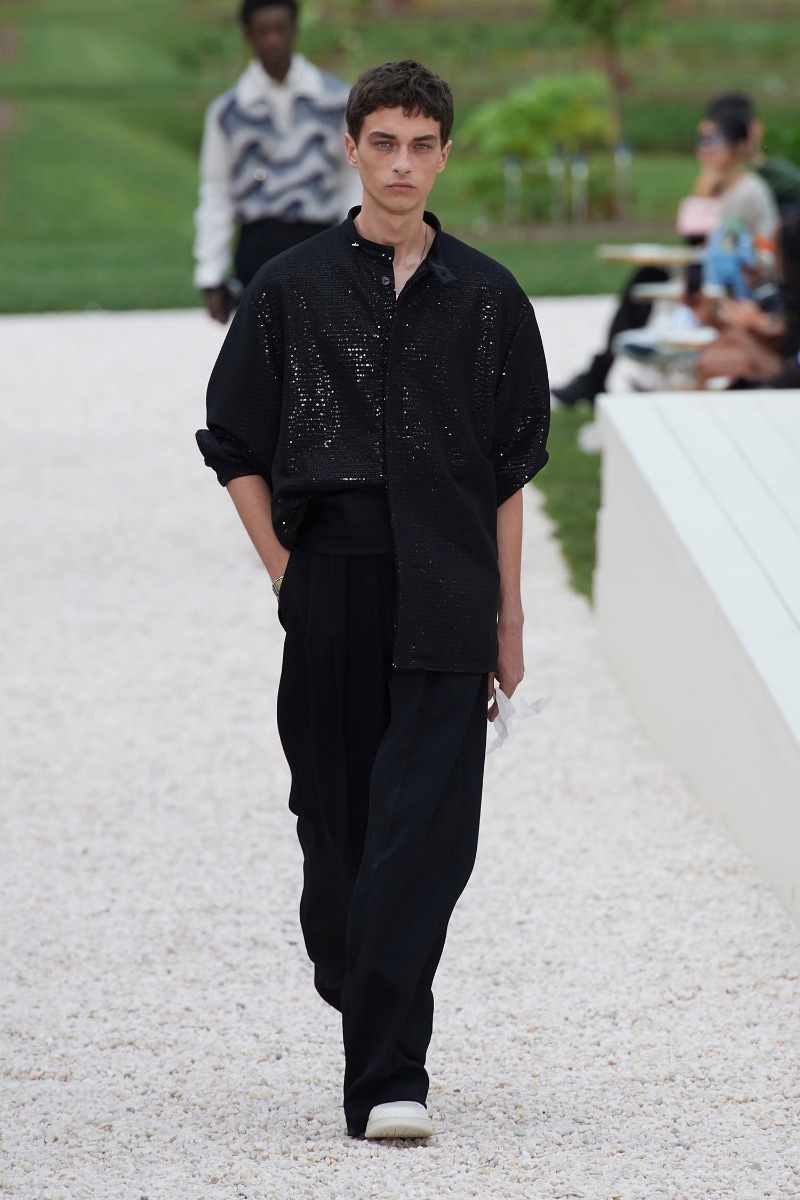 AMIRI Spring 2024: American Cool Goes European Chic