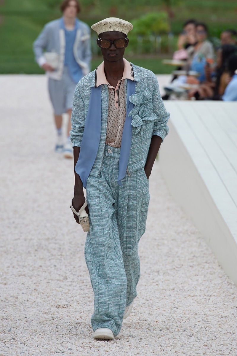 AMIRI Spring 2024: American Cool Goes European Chic