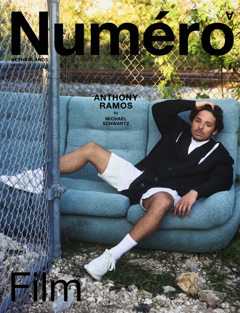 Anthony Ramos appears on a digital cover for Numéro Netherlands.