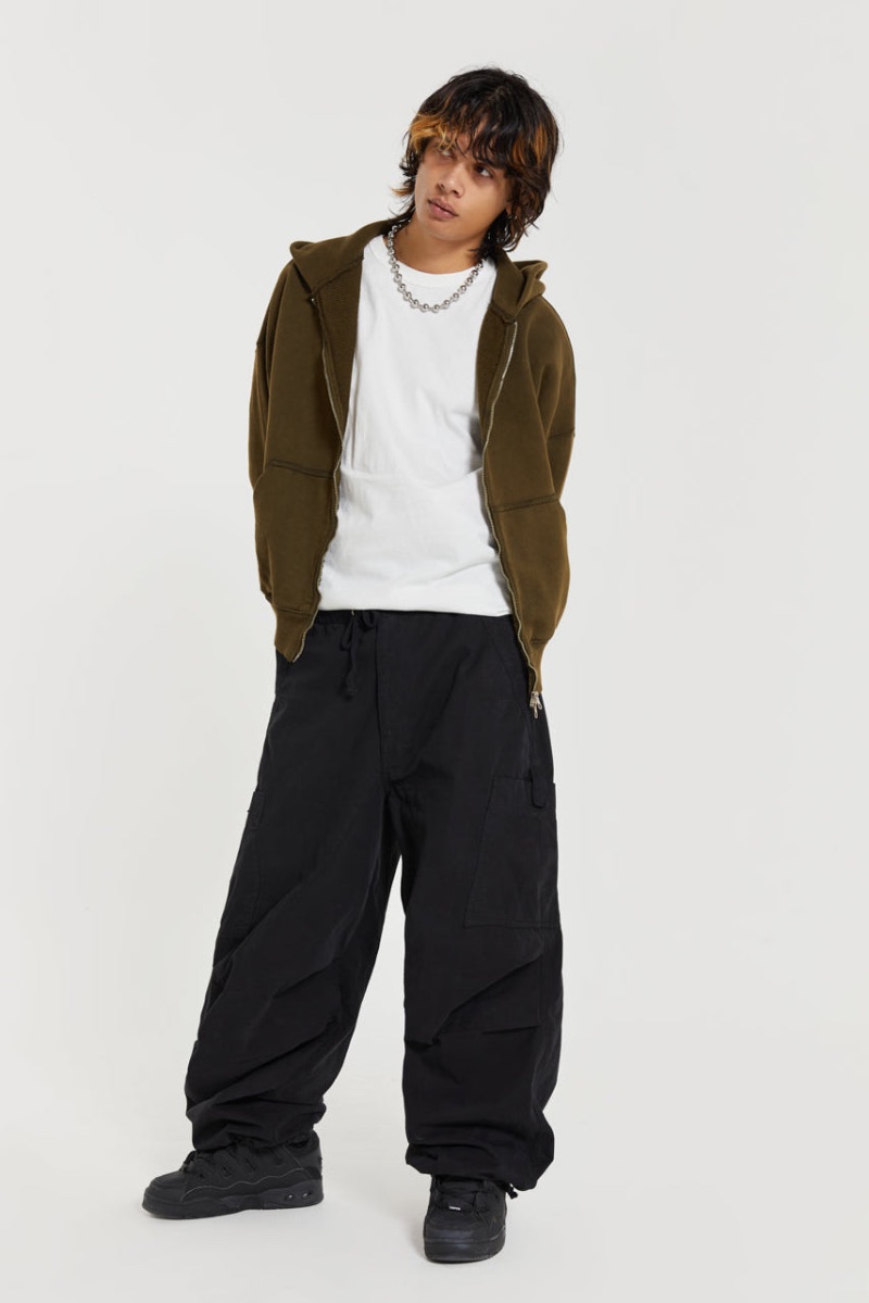 A Laidback, Chic Take On Parachute Pants