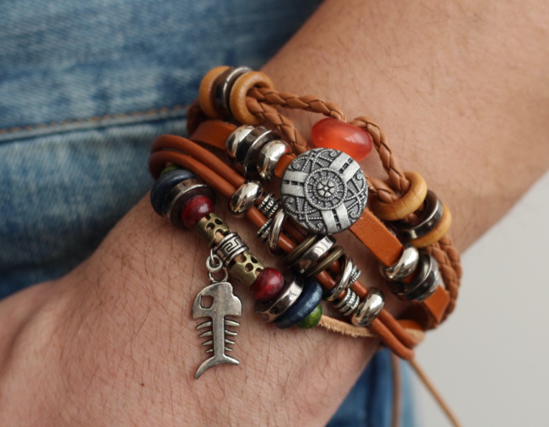 Bohemian Style Men Bracelets