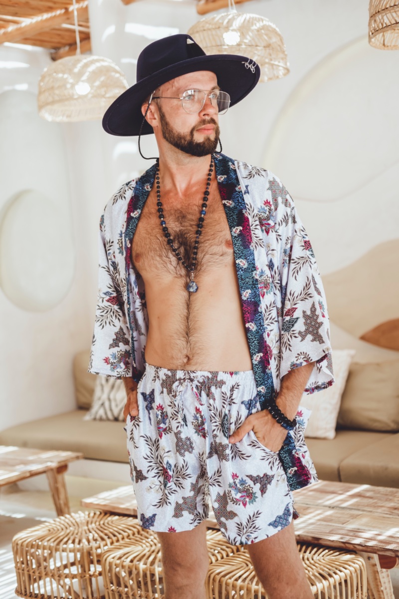 Bohemian Style Men Festival Vibe