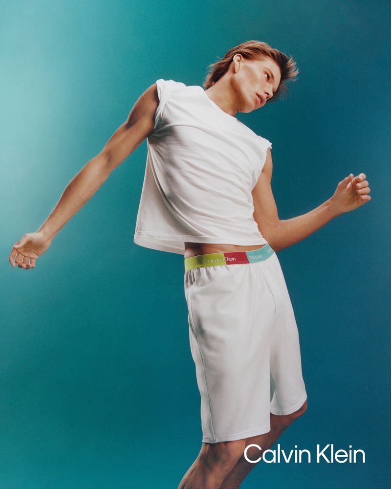 Aussie Jordan Barrett fronts Calvin Klein's Pride 2023 campaign.