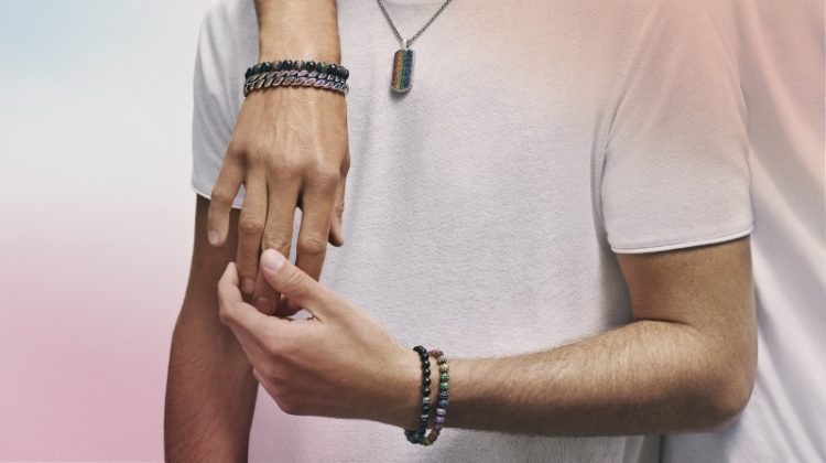 Celebrate Pride with David Yurman's rainbow colored collection.