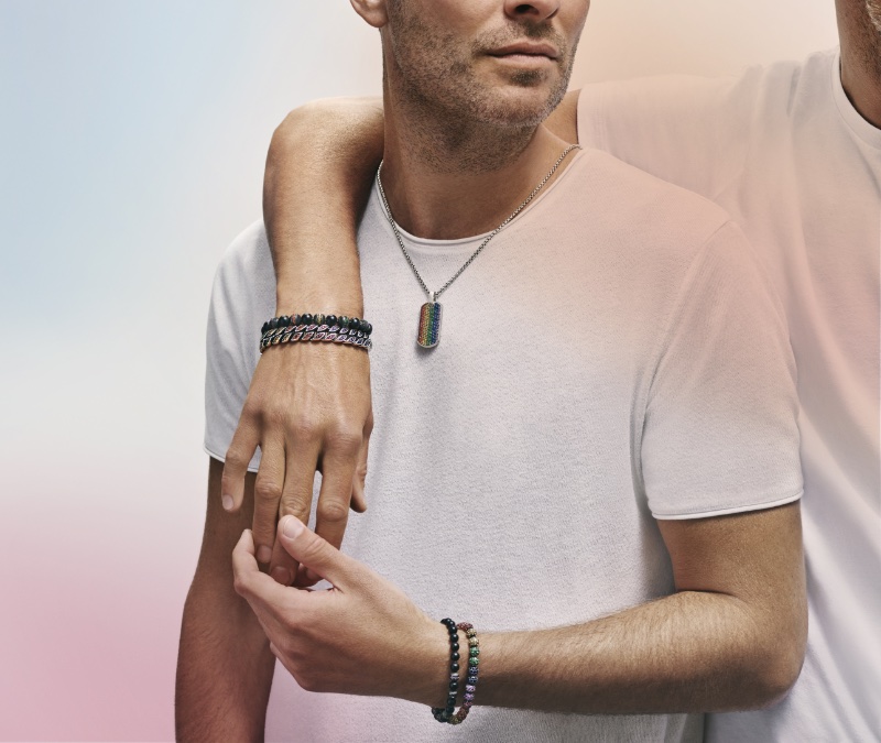 Celebrate Pride with David Yurman's rainbow colored collection.