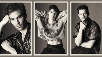 David, Jon & Leon Front Dolce & Gabbana Roma Campaign