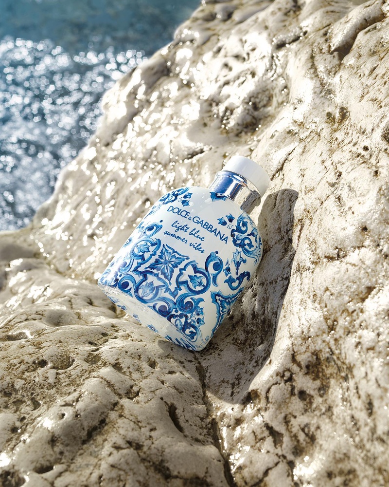 Dolce & Gabbana Light Blue Summer Vibes eau de toilette campaign
