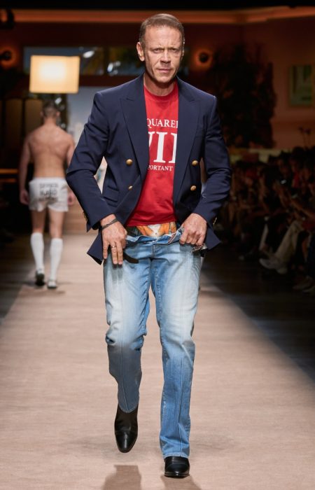 Rocco Siffredi Dsquared2 Spring Summer 2024 Runway Show