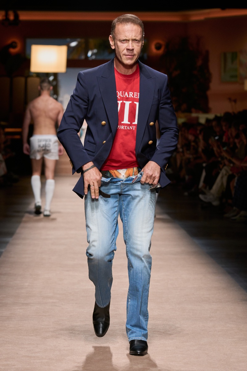 Dsquared2 Spring : Preppy Goes Sensual
