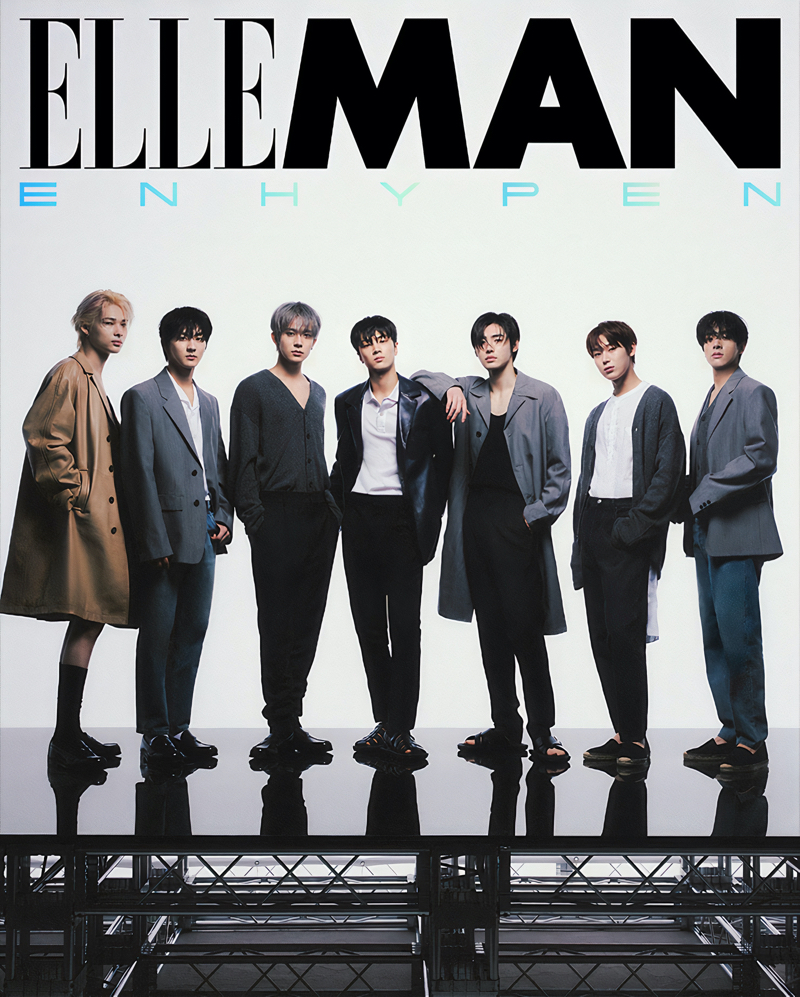 ENHYPEN Stage Elle Man Korea Cover June 2023