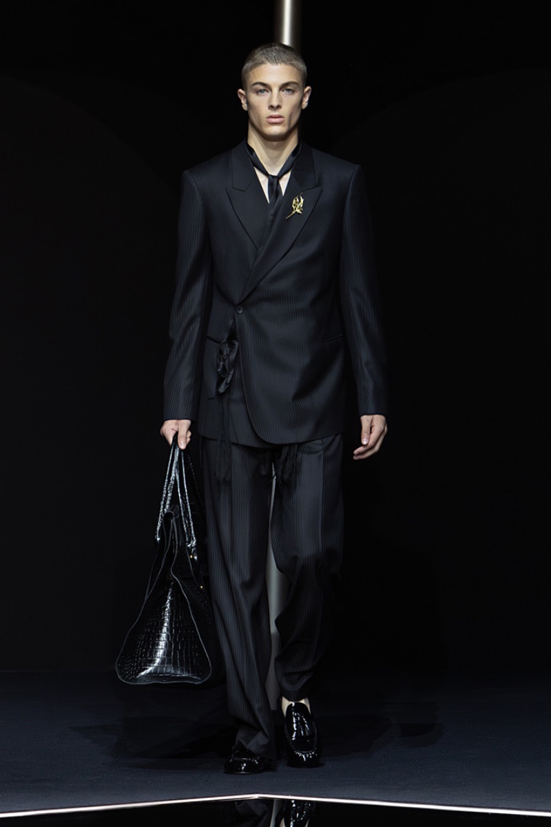 Emporio Armani Spring 2024: Moonlight Elegance