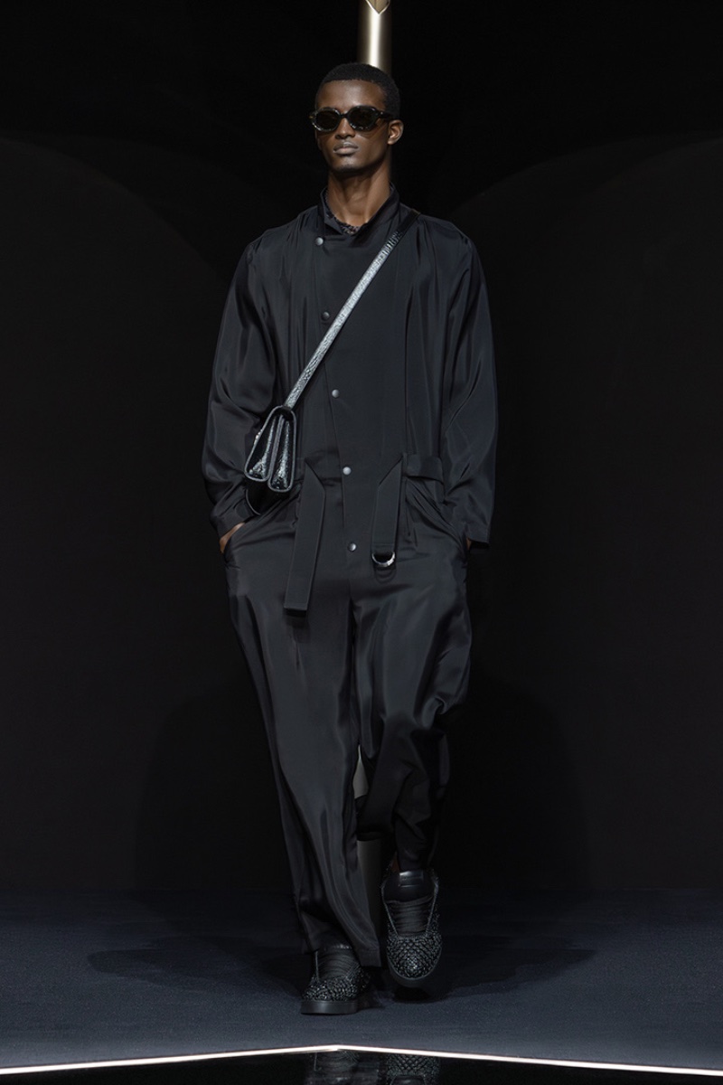 Emporio Armani Spring 2024: Moonlight Elegance