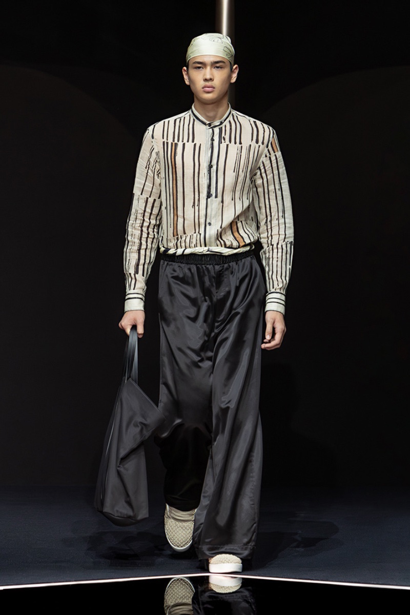 Emporio Armani Spring 2024: Moonlight Elegance