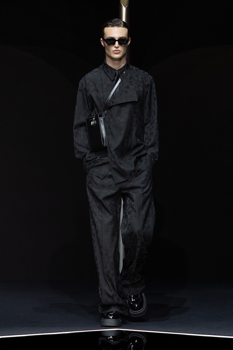 Emporio Armani Spring 2024: Moonlight Elegance