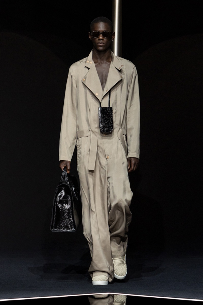 Emporio Armani Spring 2024: Moonlight Elegance