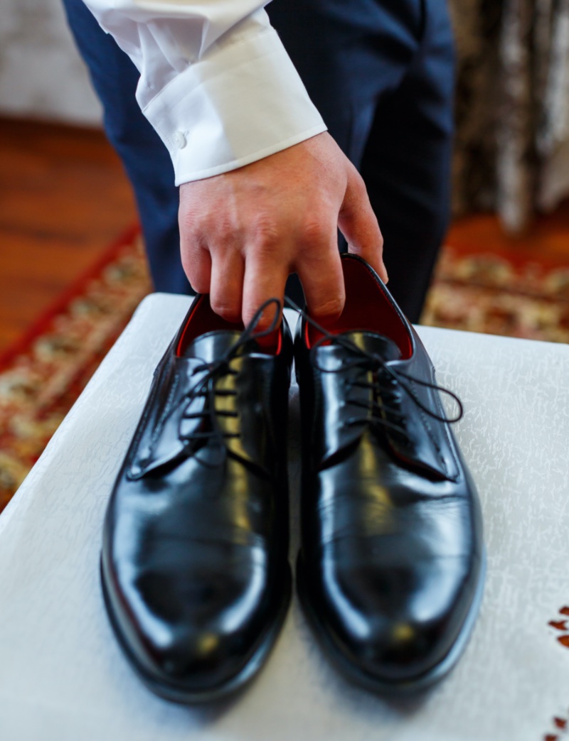 Funeral Attire Men Dress Shoes