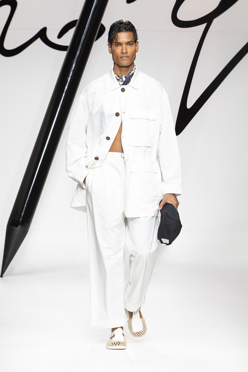 Giorgio Armani Spring Summer 2024 Collection Men 005