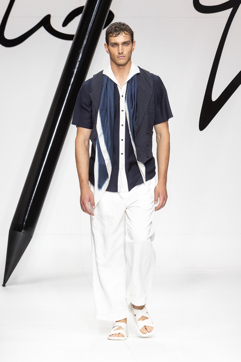 Giorgio Armani Spring Summer 2024 Collection Men 011