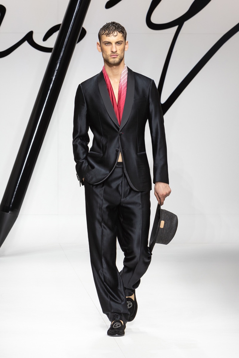 Giorgio Armani Spring Summer 2024 Collection Men 014