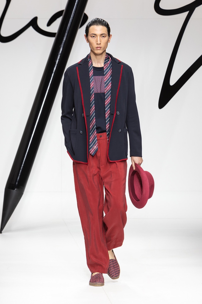 Giorgio Armani Spring Summer 2024 Collection Men 015