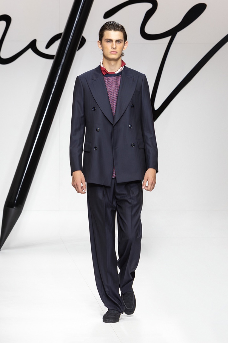 Giorgio Armani Spring Summer 2024 Collection Men 018