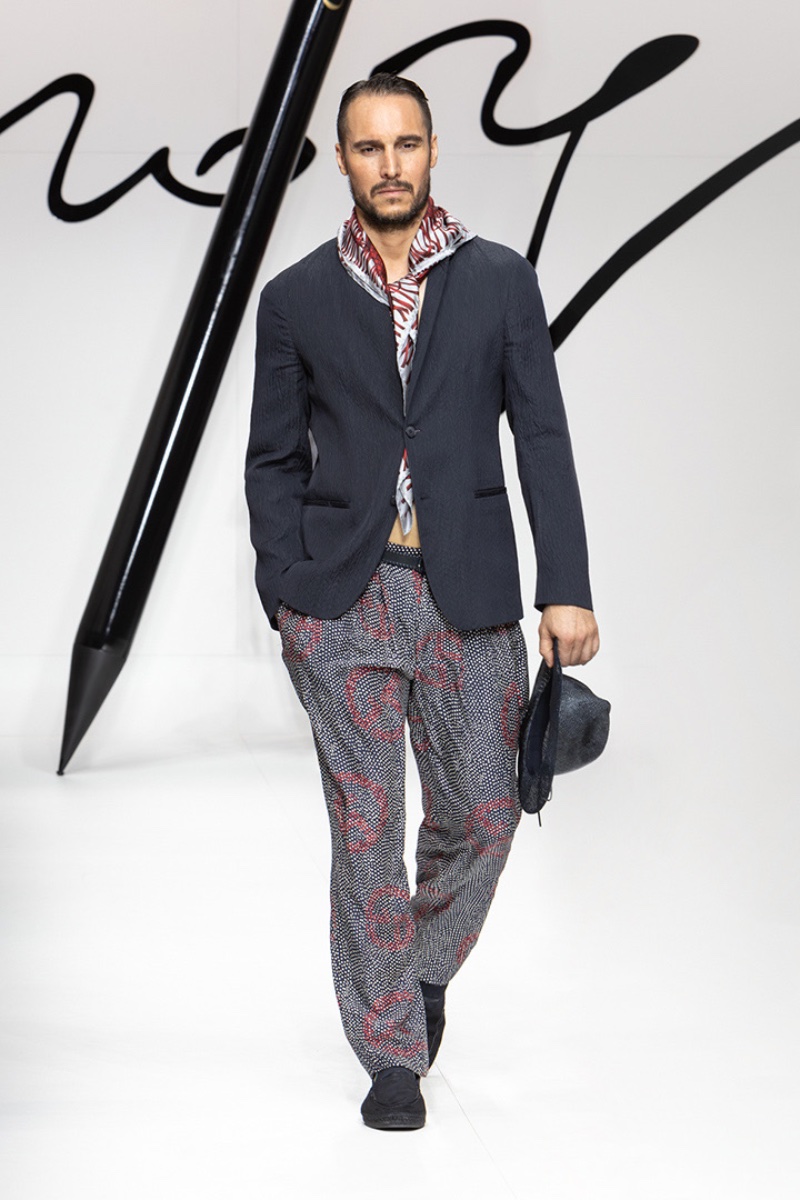 Giorgio Armani Spring Summer 2024 Collection Men 021