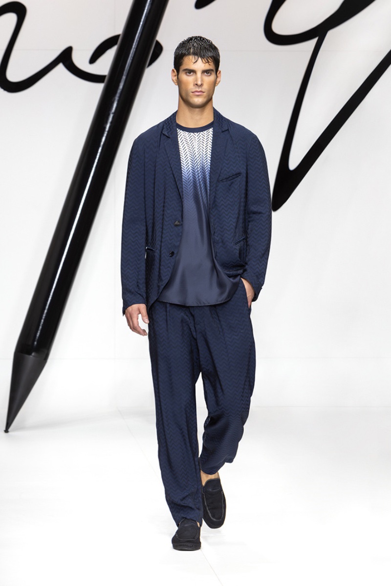 Giorgio Armani Spring Summer 2024 Collection Men 026