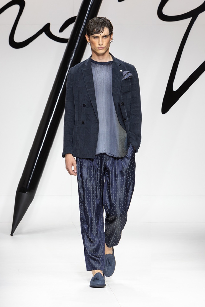 Giorgio Armani Spring Summer 2024 Collection Men 027