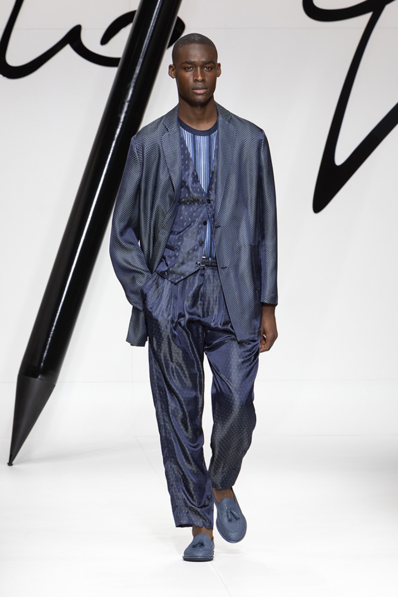 Giorgio Armani Spring Summer 2024 Collection Men 029