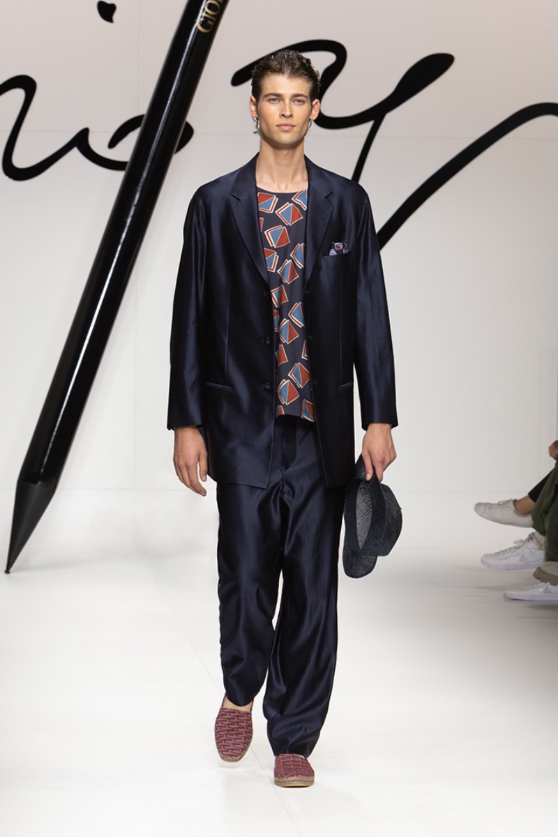 Giorgio Armani Spring Summer 2024 Collection Men 031