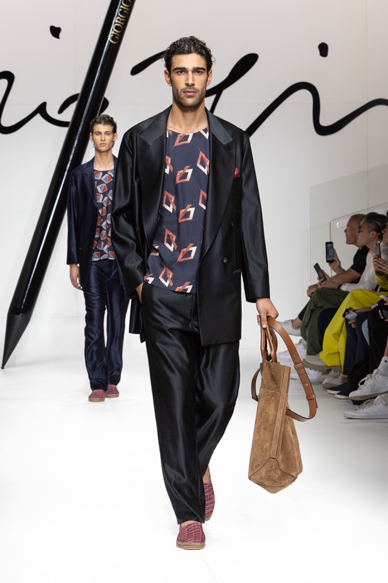 Giorgio Armani Spring Summer 2024 Collection Men 032