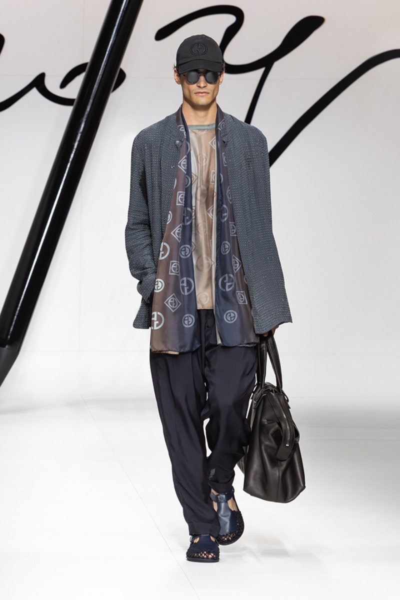 Giorgio Armani Spring Summer 2024 Collection Men 035