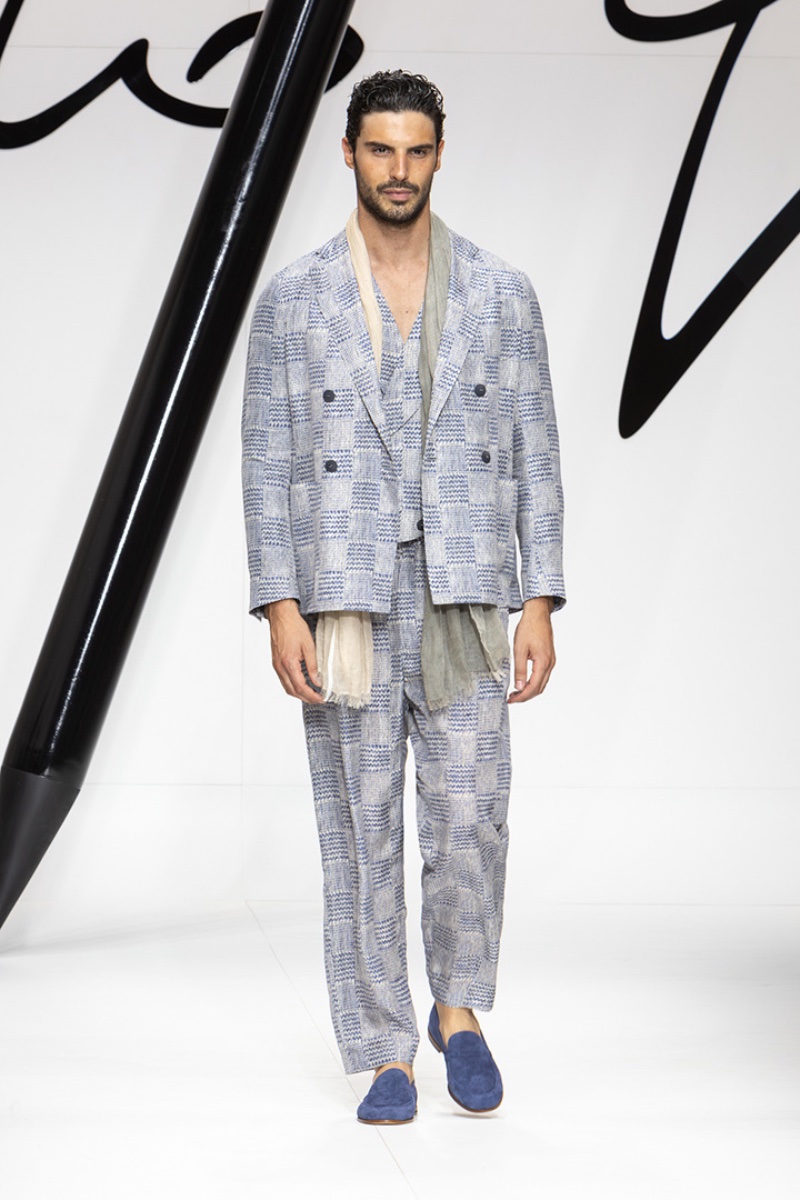 Giorgio Armani Spring Summer 2024 Collection Men 036