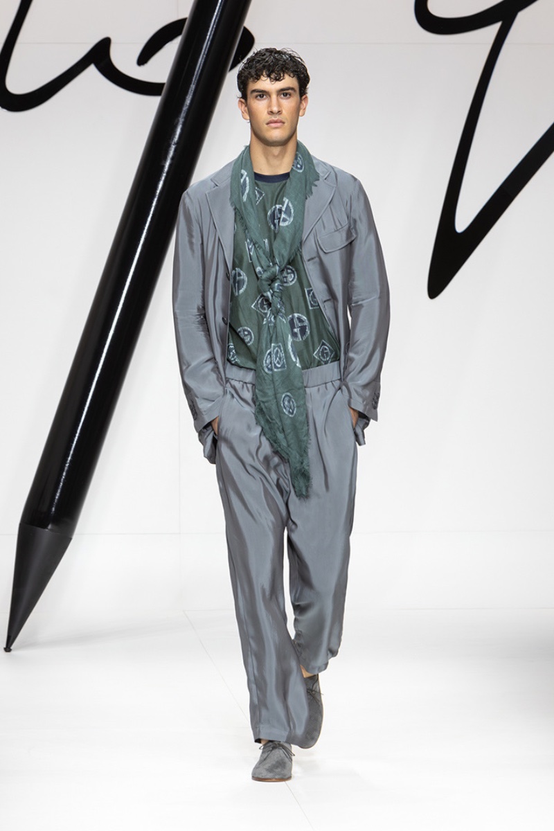 Giorgio Armani Spring Summer 2024 Collection Men 038