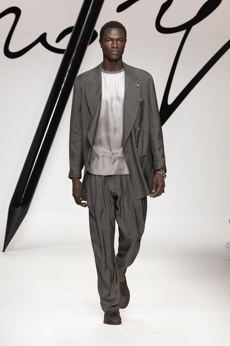 Giorgio Armani Spring Summer 2024 Collection Men 039