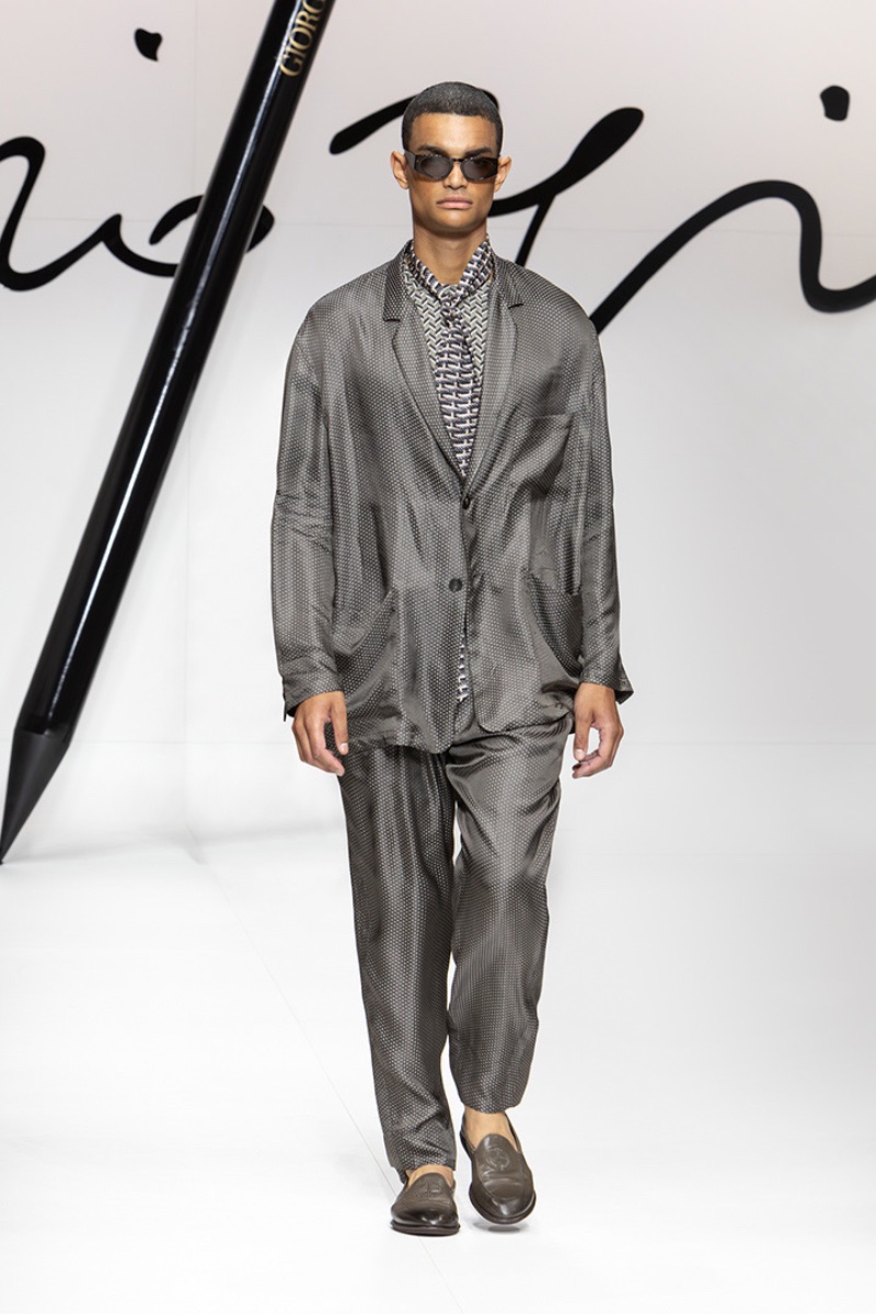 Giorgio Armani Spring Summer 2024 Collection Men 042