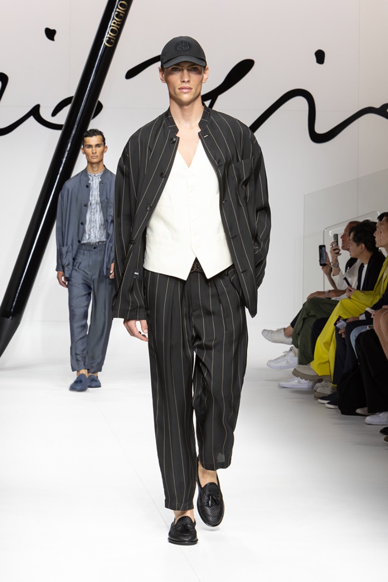 Giorgio Armani Spring Summer 2024 Collection Men 047