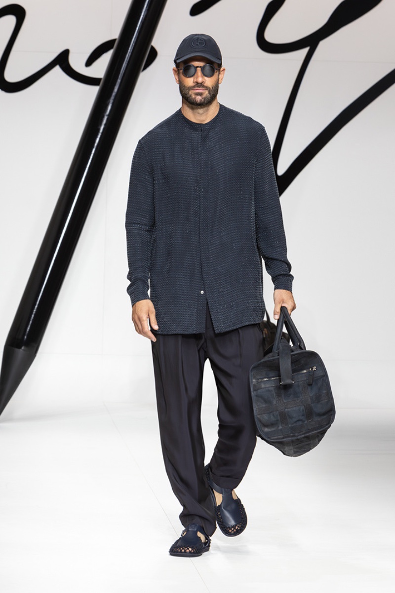 Giorgio Armani Spring Summer 2024 Collection Men 050