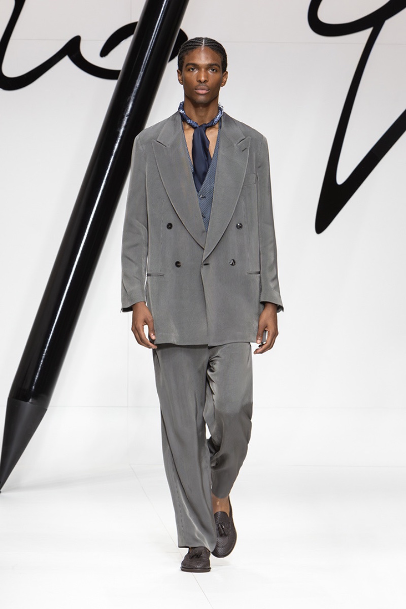 Giorgio Armani Spring Summer 2024 Collection Men 053