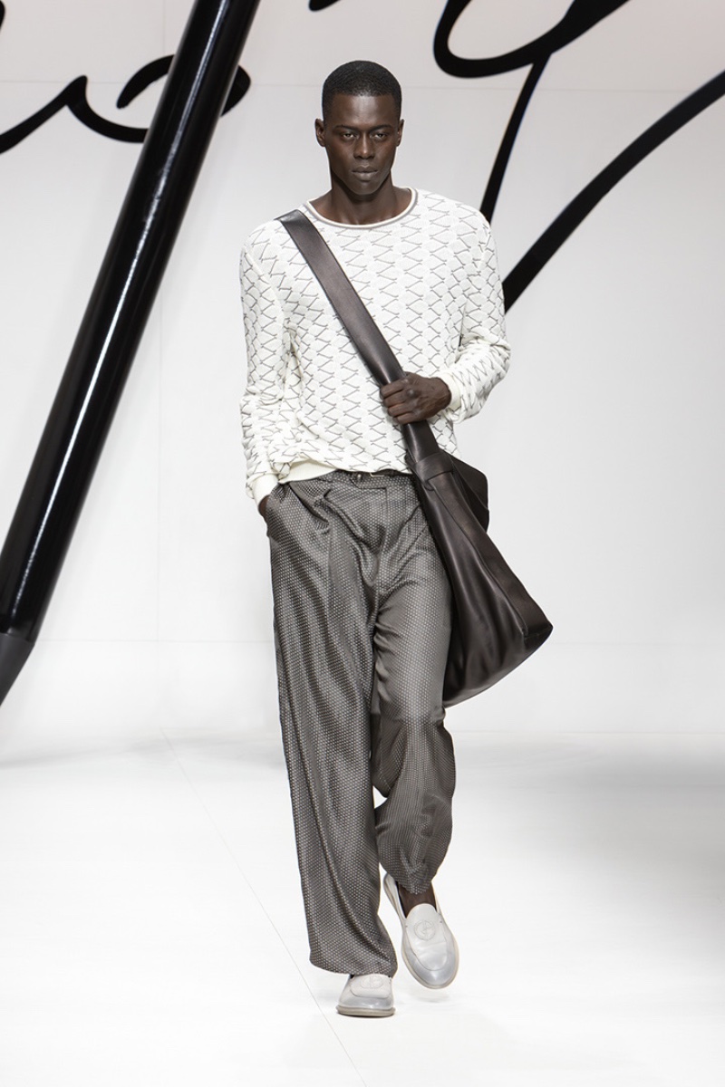 Giorgio Armani Spring Summer 2024 Collection Men 055