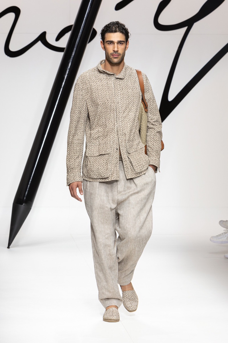 Giorgio Armani Spring Summer 2024 Collection Men 058