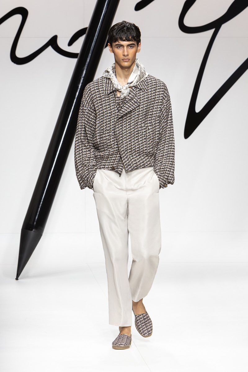 Giorgio Armani Spring Summer 2024 Collection Men 064