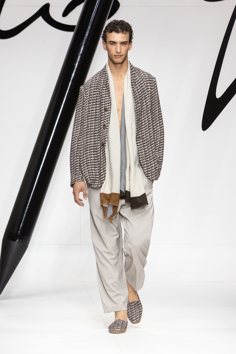 Giorgio Armani Spring Summer 2024 Collection Men 065