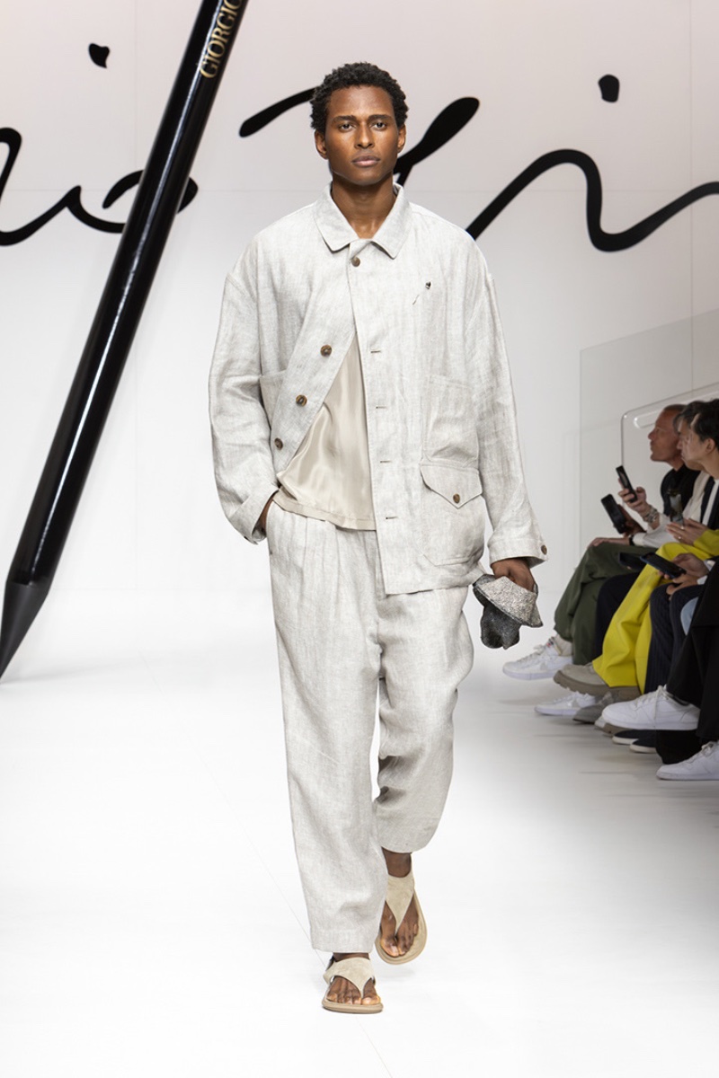 Giorgio Armani Spring Summer 2024 Collection Men 069