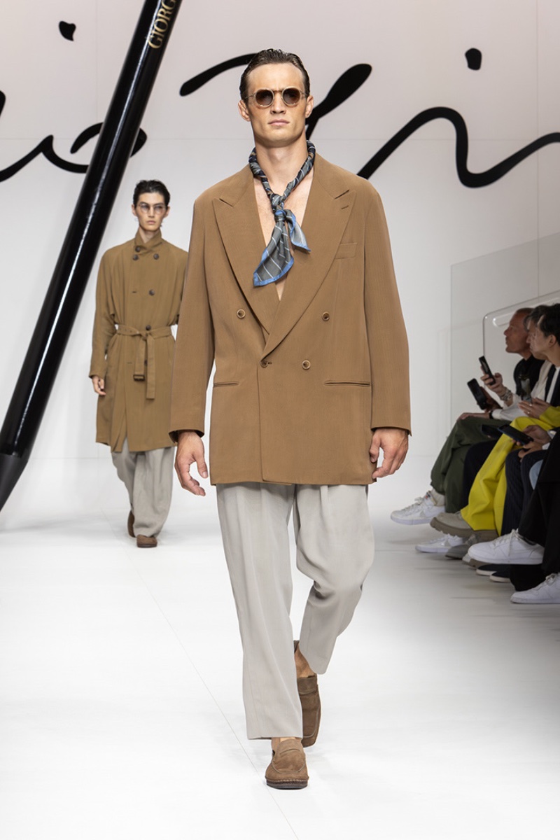 Giorgio Armani Spring Summer 2024 Collection Men 075