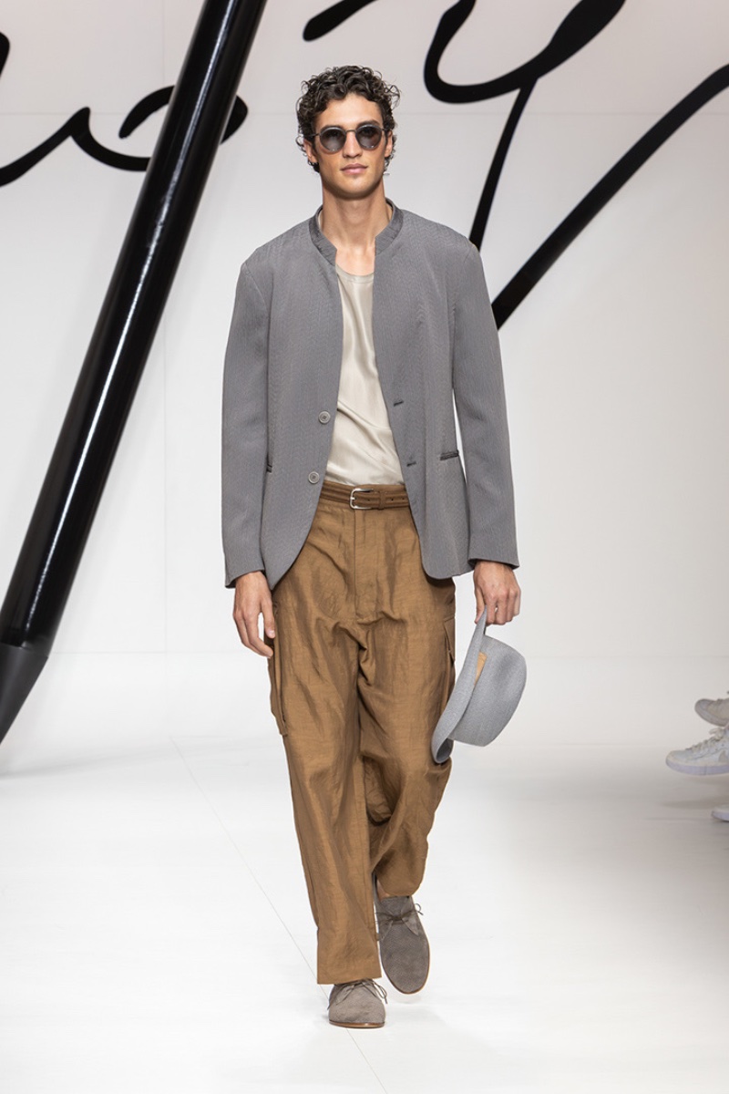 Giorgio Armani Spring Summer 2024 Collection Men 076