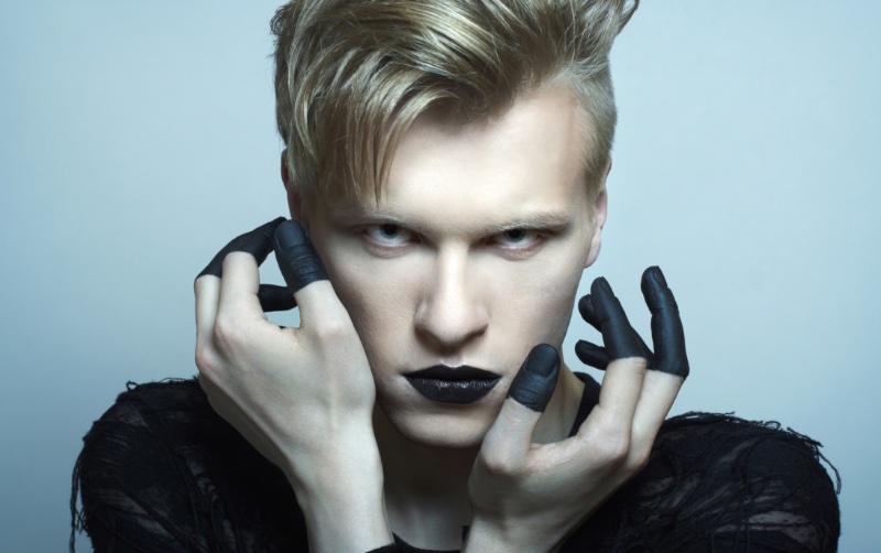 Gothic Style Men Makeup