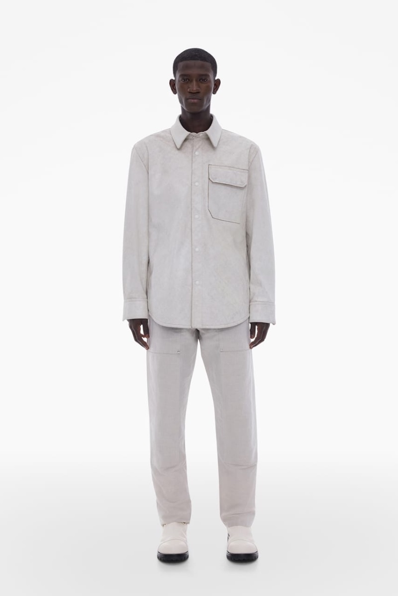 » Helmut Lang Pre-Fall 2023: Monochrome Magic Helmut Lang Pre fall 2023 Collection Men 002