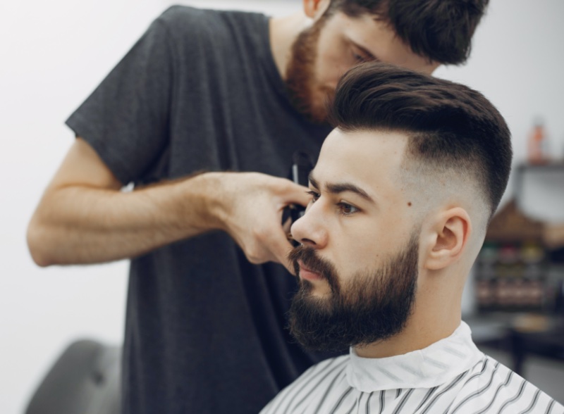 High Fade Haircut Undercut